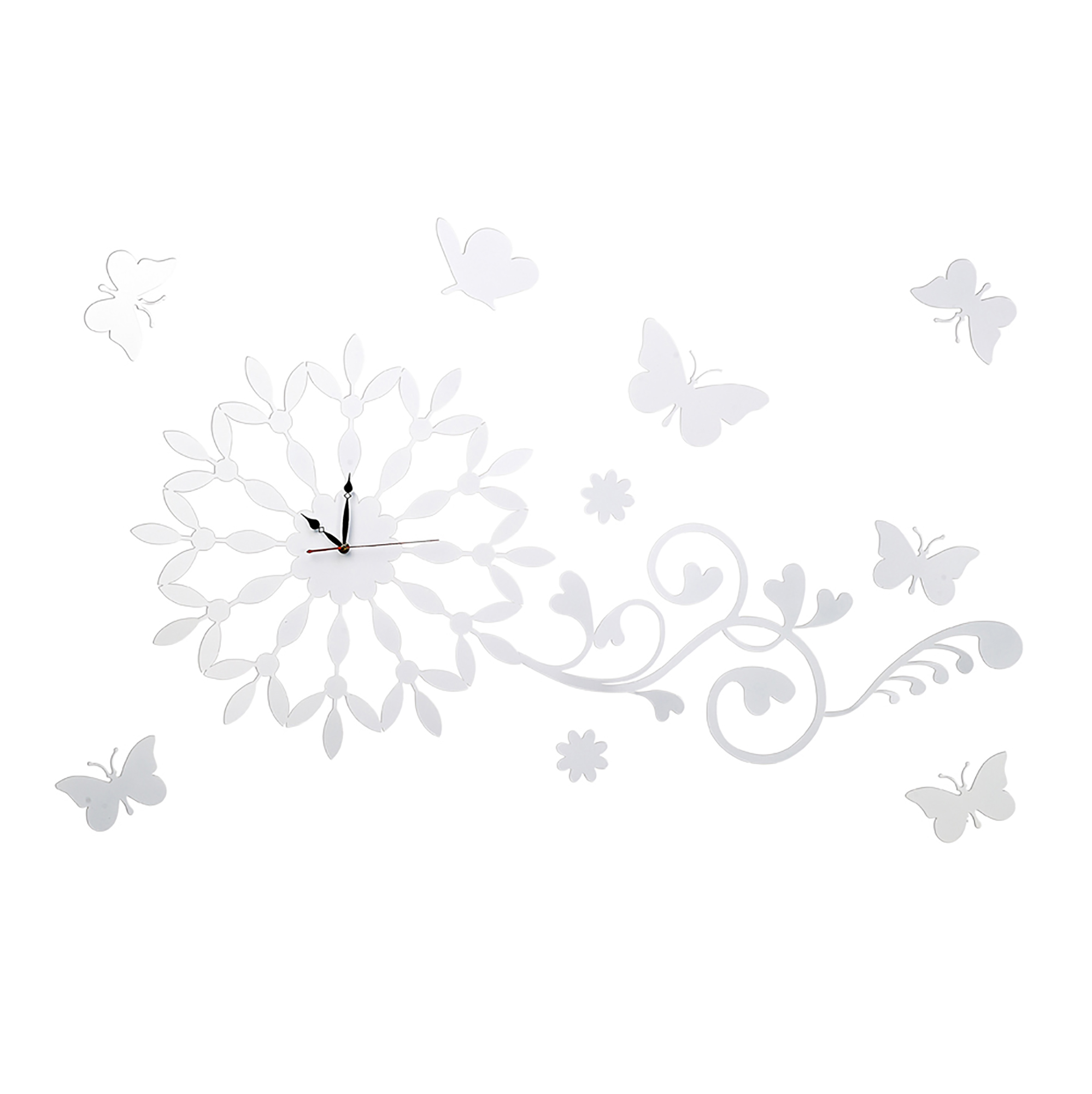 IL70101  Infinity Butterfly Wall Art Clock